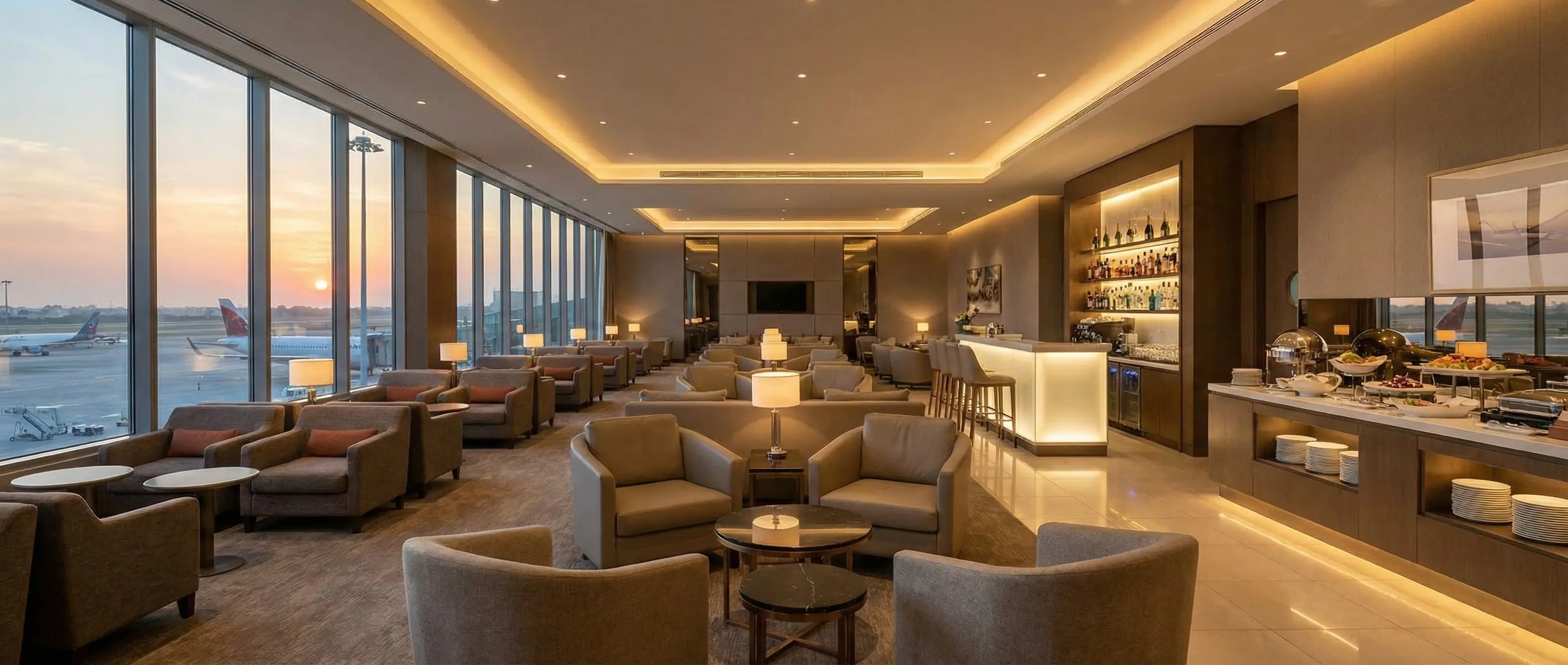 Luxury Airport VIP Lounge